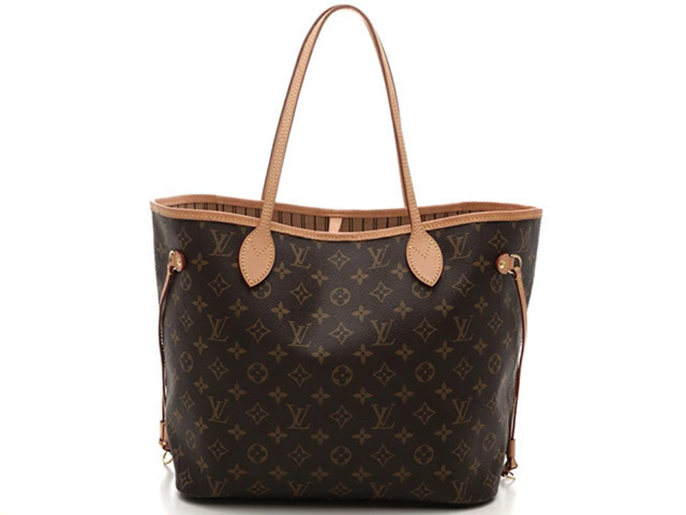 LOUIS VUITTON Neverfull Monogram Beige Cream